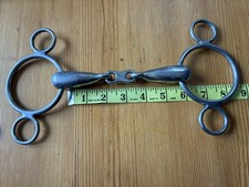 Two Ring Bubble Gag, French Link, 5.5”, Excellent Condition.