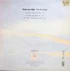 Paul van Dyk For An Angel Vinyl Record VG+/VG DVNT24X 1998