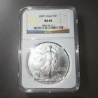 2009 American Silver Eagle $1 1oz .999 Silver NGC MS69 Superb Gem