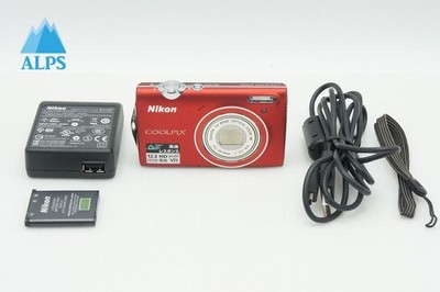 [Near mint] Nikon COOLPIX S5100 12.2MP Compact Digital Camera Red #260121o