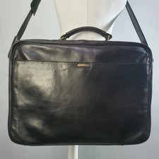 HIDESIGN Leather Briefcase Messenger Bag Laptop Satchel Crossbody Multiway