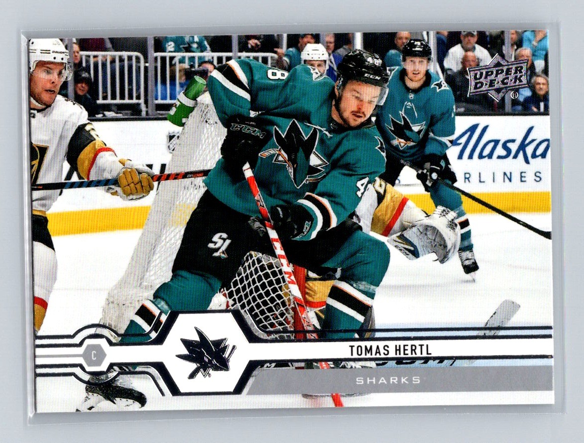 2019-20 Upper Deck #163 Tomas Hertl San Jose Sharks