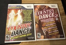 Country dance 1 and 2 Nintendo Wii games