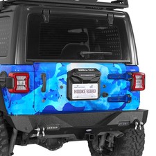 Fit Jeep Wrangler Jl 2018-2026 Steel Tailgate Delete License Plate Frame Wleds Fit Jeep Wrangler Jl 2018-2026 Steel Tailgate Delete License Plate Frame Wleds