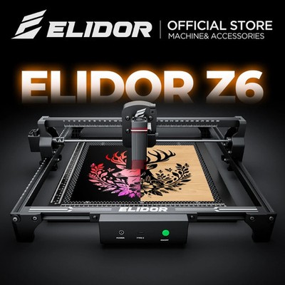 6W Laser Engraver and Cutting Machine CNC Diode Working Area 300X300mm