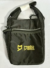 Mello Yello Cooler Lunch Bag RARE Unused Black 10"x 7"  Carrying Strap Snack Bag