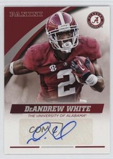 2015 Panini Alabama Crimson Tide Signatures DeAndrew White #DW-AL Auto 03xg
