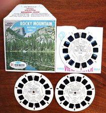 VIEWMASTER ROCKY MOUNTAIN NATIONAL PARK SAWYERS A322 3 REEL SET EXCELLENT