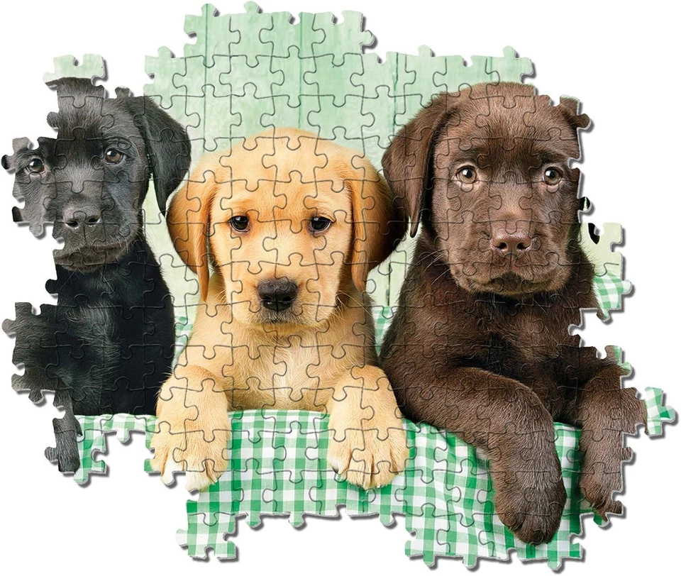 Clementoni Puzzle 1000 Pz I Tre Labrador 96502 - Immagine 3 di 4