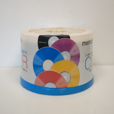 BRAND NEW SEALED Memorex Music CD-R 50 Pack (50 Total Discs)