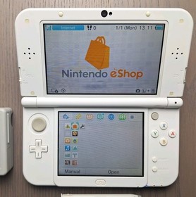 New Nintendo 3DS XL Pearl White | Charger + 64GB SD Card | REGION FREE USA