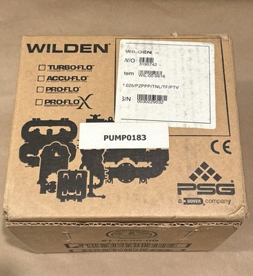 Wilden Pump P.025/PZPPP/TNL/TF/PTV