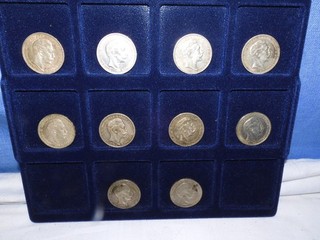 10 x 3 Mark Preussen (900er Silber) Kaiser Wilhelm II. 1909 1912 ges. 166 7 g