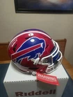 Josh Allen Authentic Full Size Red Speed Flex Signed Helmet Buffalo Bills
