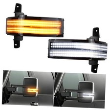 Dynamic Side Mirror Turn Signal Light Switchback Daytime Smoked Lens-TurnSignal