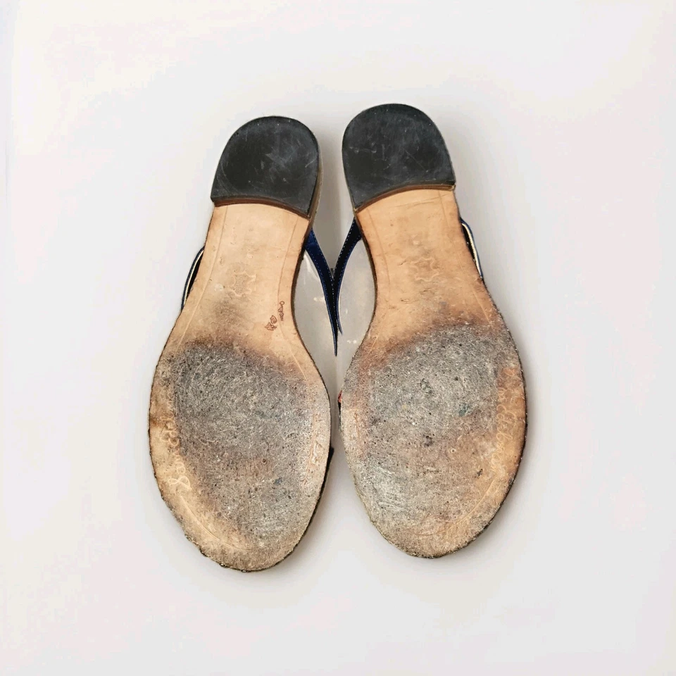 Sandalia de Vestido Sam Edelman Dariel Estampado Floral Tachonado Lazo Talla 9 Foto 2 de 3