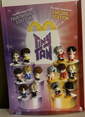 McDonald s BTS Tiny Tan Store Display RM - SUGA - V - JIN - JUNG KOOK - JIMIN +