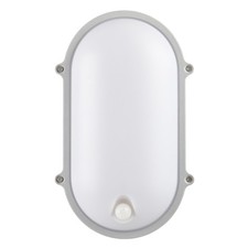 25watt LED PIR Sensor Bulkhead Light Die Cast Security Light 2000 Lumen IP65