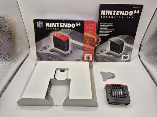 N64 EXPANSION PAK BOXED & Complete Nintendo 64 Pack PAL Version