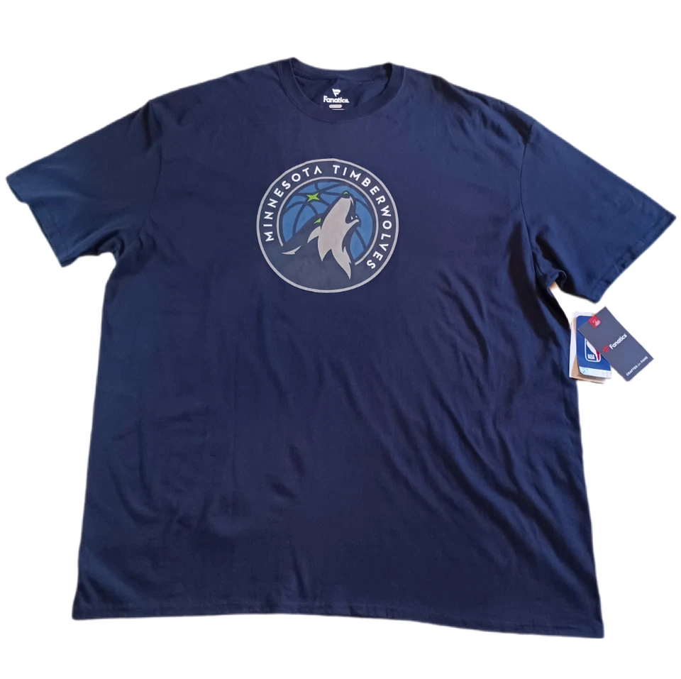 Camiseta Fanatics Minnesota Timberwolves Para Hombres 3 XL Azul NBA Camiseta #32 Towns Foto 3 de 4