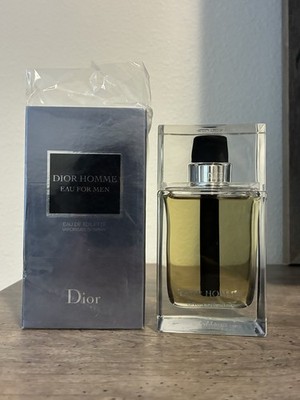 Dior Homme Eau For Men 2015 formula batch code 100mL 3.4oz WITH BOX SPRAYED ONCE