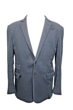 Ralph Lauren Black Label Blazer Navy Blue Chin Strap Sport Coat Blazer Size S