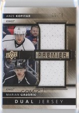 2014-15 Upper Deck Premier Dual Jerseys 11/75 Marian Gaborik Anze Kopitar 0c3