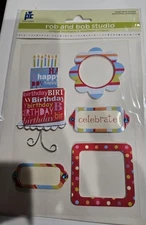rob and bob studio provo craft paper sticker celebration accessories