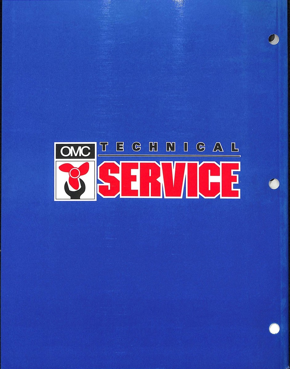 Manuel D'entretien Pour Hors-bord JOHNSON/EVINRUDE CU 88-110, 150-175 CV - Année 1987 - Réf. 507618/9 - Occasion