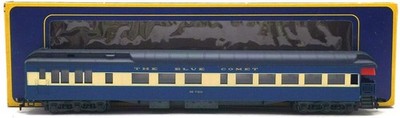 AHM 6202-BC HO C.N.J The Blue Comet ''De Vico'' 1920 Observation Car LN/Box