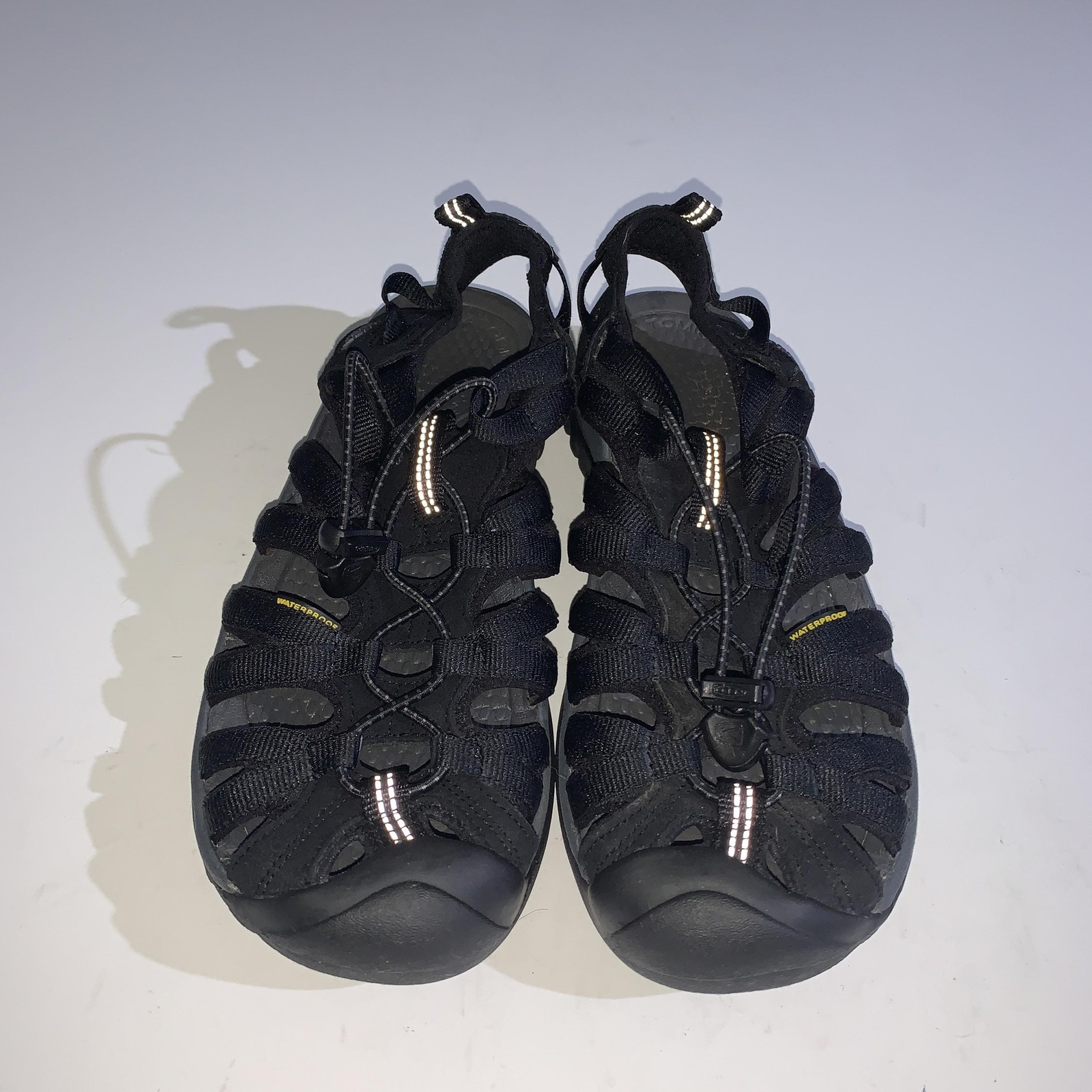 Scarpe KEEN Newport H2 uomo taglia 9 5 nero grigio sandali impermeabili outdoor escursionismo