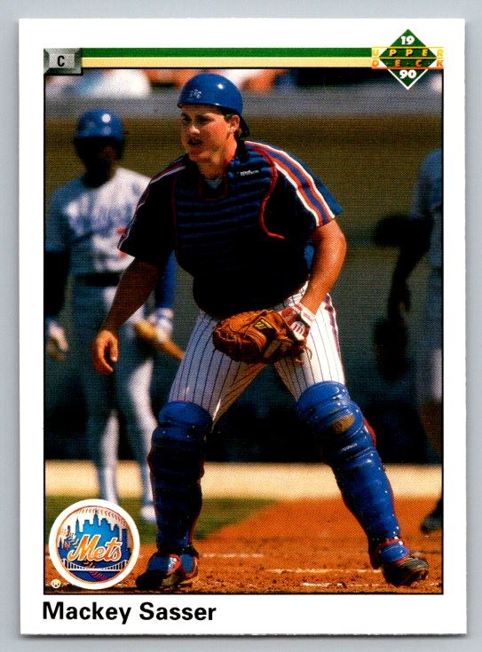 1990 Upper Deck Mackey Sasser #185b New York Mets