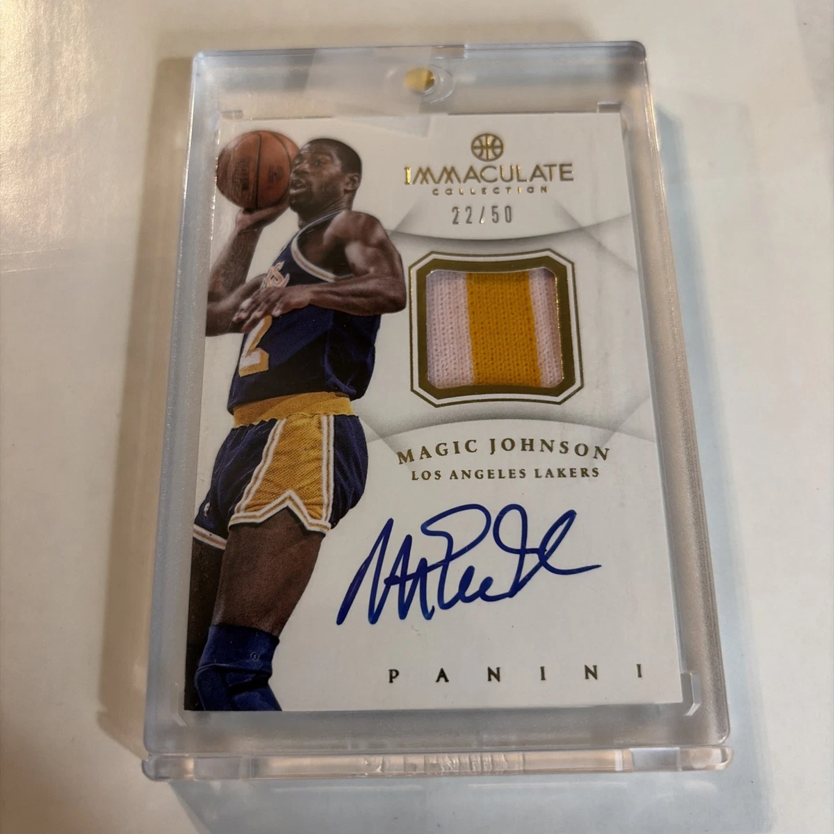 Panini Magic Johnson Basketball Trading Cards Sports Memorabilia