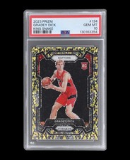 2023 Prizm King Snake #134 Gradey Dick RC ROOKIE PSA 10 GEM MINT