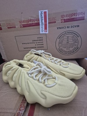 Adidas Yeezy 450 Sulfur Schuhe Herren Boost Turnschuhe Sneaker Gelb UK 9,5