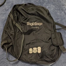 Peg Perego Borsa Viaggio Stroller Travel Bag Black Italy Zippers Perfect Clean