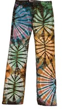 Gypsy Rose Jeans Size 30 Womens Cotton Tie Dyed Hand Made Tsunami Relief NWT