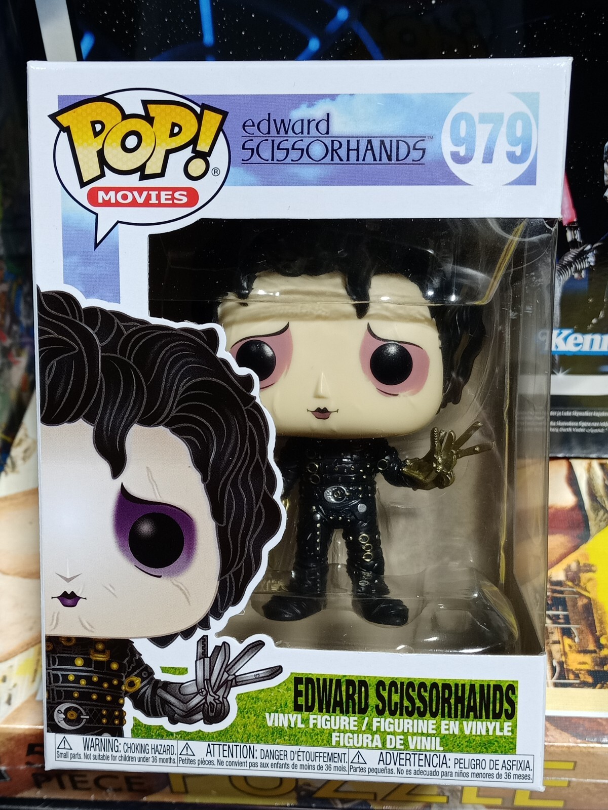 Edward aux mains d'argent POP figurine decoration pour bureau et salon