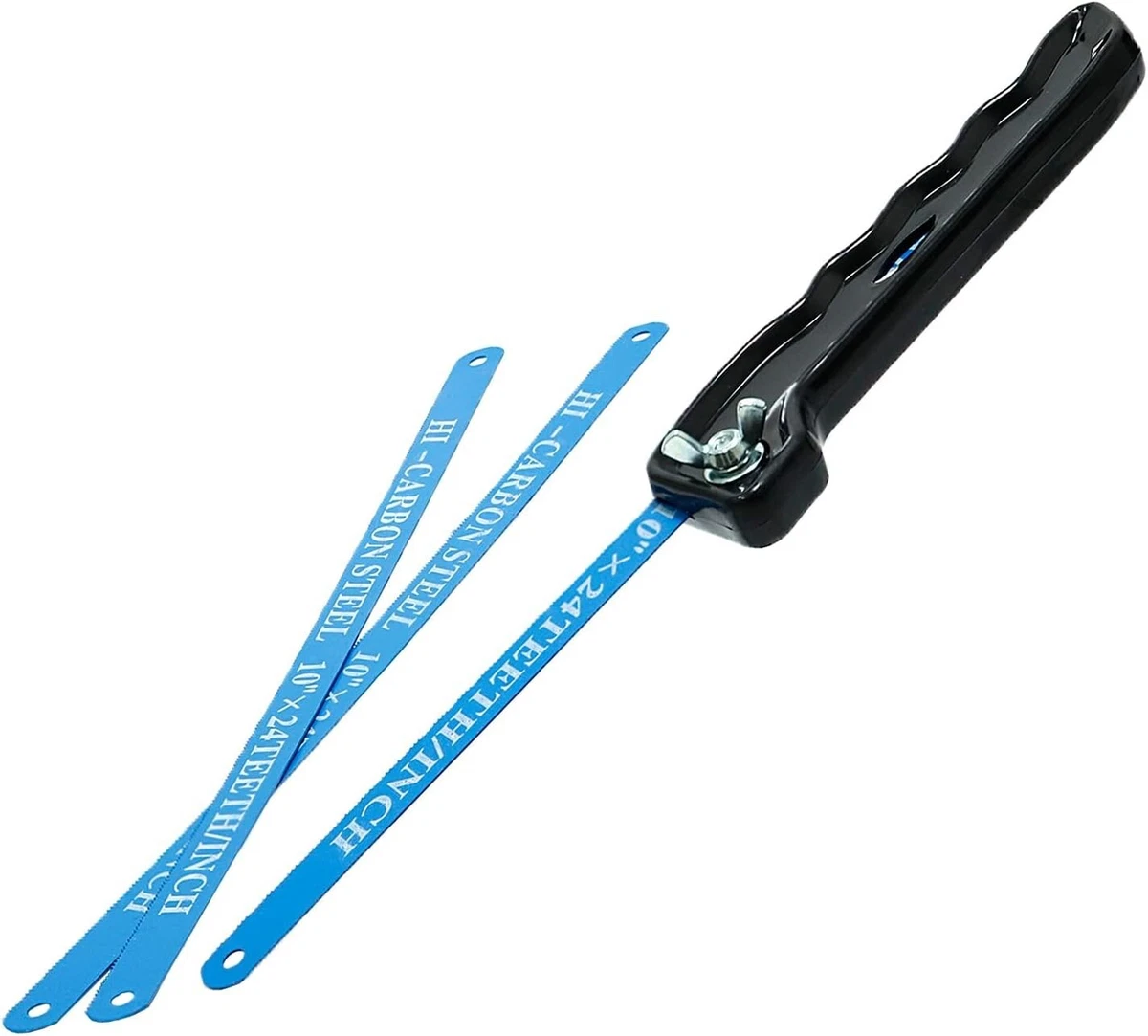 Hacksaw blade cuts on the deals