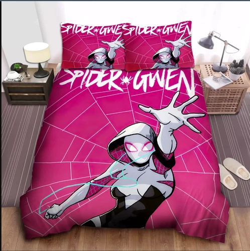 Spidey And His Amazing Friends Duvet Cover Pillowcase Single Double King.Bedding - Picture 4 of 14