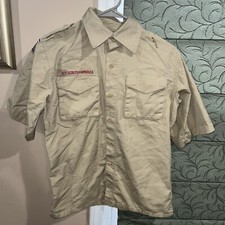 Boy Scout BSA UNIFORM New Style SHIRT Youth Large Short Sleeve L67