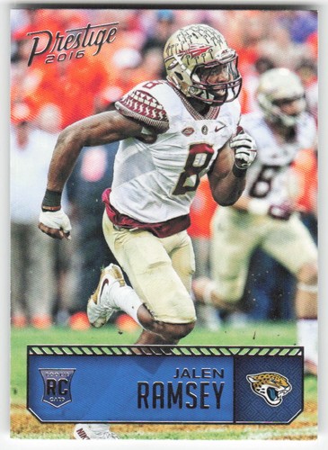 2016 Panini Prestige Jalen Ramsey RC #297 Jacksonville Jaguars