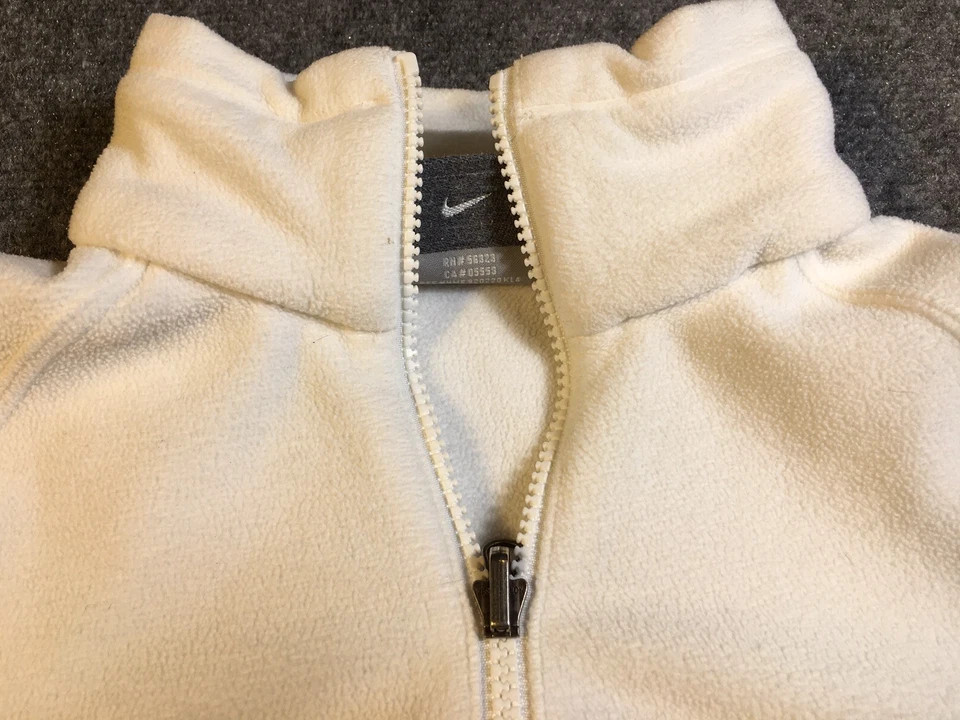 Nike ACG Chaqueta con Cremallera Para Mujer S Blanco Logo Cintura Corbatas Manga Larga Foto 2 de 4