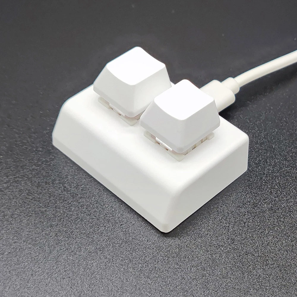 2Key Mechanical Keyboard with Multi-Key Copy Paste Shortcut Functionality