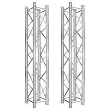 Global Truss SQ-4110 3.28FT 1m F34 Square Truss Segments 2 Pack