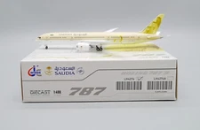 JC Wings 1:400 Saudi Arabian Airlines B787-900 '75th Anniv. - Flaps Up' HZ-ARE