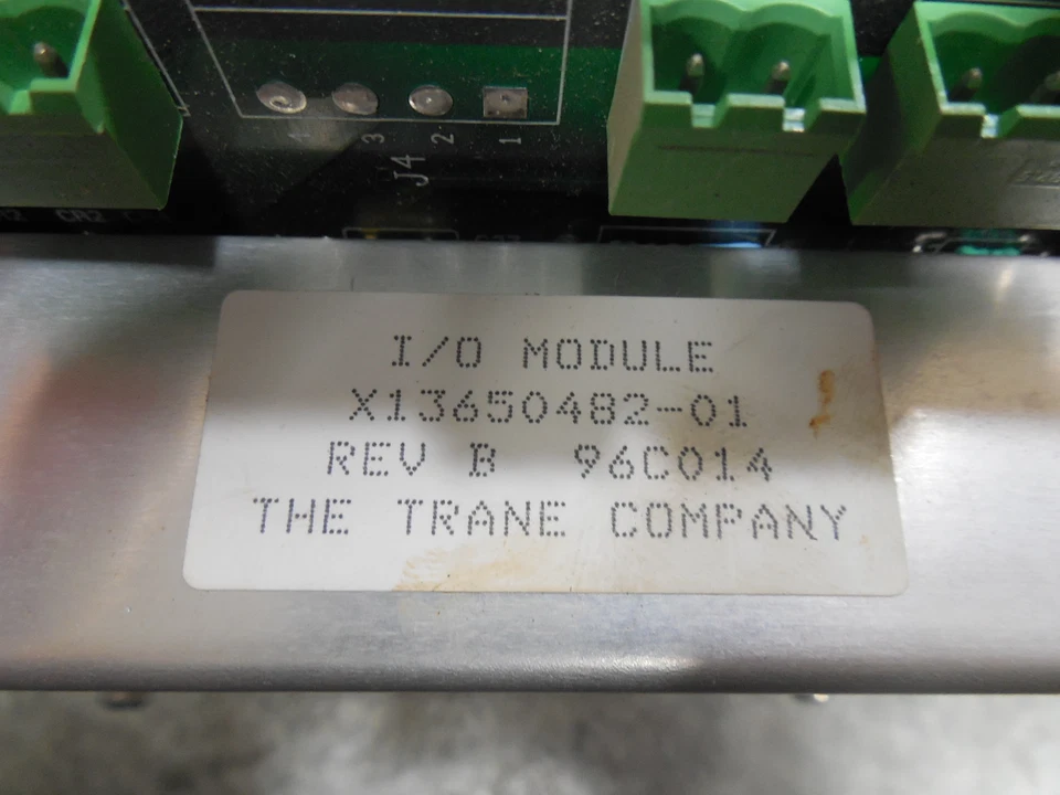 USED Trane X13650482-01 Chiller I/O Module Rev. B - Image 3 of 3