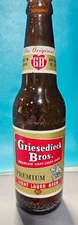 RARE  Griesedieck Bros 12 oz. beer bottle Brewed in St Louis (Empty)