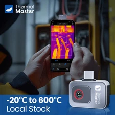 ±1.5℃ Most Accurate Thermal Imaging Camera for Android Phone HVAC Inspection