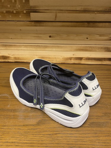 L.L. BEAN Mesh 260976 Mary Jane Womens Breathable Athletic Shoes Size 9 M Flats - Picture 2 of 6